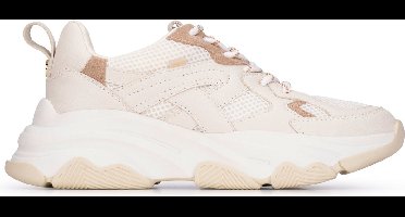 POSH by Poelman GIGI Dames Sneakers - Gebroken wit
