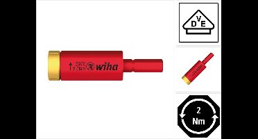 Wiha 41342 Draaimomentadapter