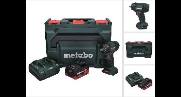 Metabo SSW 18 LTX 300 BL accu-slagmoersleutel 18 V 300 Nm 1/2" borstelloos + 1x accu 5,5 Ah + oplader + metaBOX