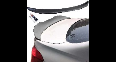 Achterklep Spoiler voor Bmw 3 Serie F30 Sedan glans Zwart