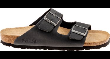 Rohde heren muiltjes GRADO pantoffels klompen 5925 blauw