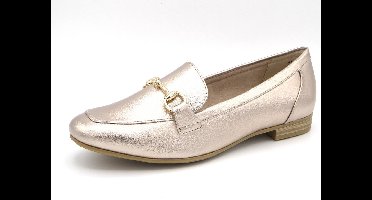 Marco Tozzi Instappers goud Textiel - Maat 39