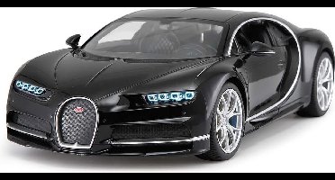 Jamara RC voertuig Auto - 405134 RC Sport Auto Bugatti Chiron - Zwart - 2,4GHz RC Model Kant en Klaar - 1:14 Bestuurbare Auto
