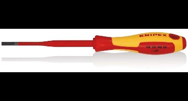 KNIPEX Schroevendraaier Sleuf Slim 4,0x0,8x202mm - 98 20 40 SL