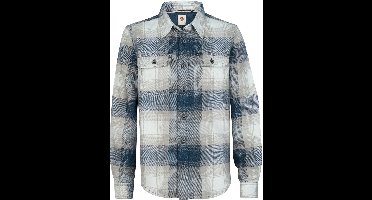Petrol Industries - Jongens Geruit overhemd ironhaven - Blauw - Maat 164