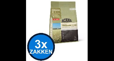 3x Acana - Singles Yorkshire Pork - Hondenvoer Droogvoer - 2 kg