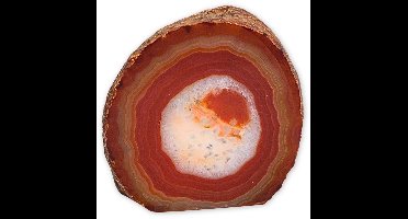 Agaat einden rood (gekleurd) nr.07