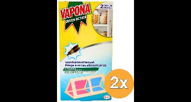 2x Vapona Green Voedselmottenval (2 stuks)