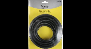 Benson 7-polige aanhangwagenkabel - 5 meter - PVC - zwart - 12V