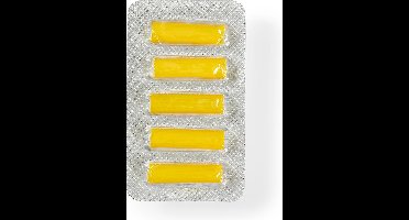 Nedis Geurparels voor Stofzuiger - Citroen - 5 Navullingen - Geel