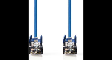 Nedis CAT5e Netwerkkabel - SF/UTP - RJ45 Male - RJ45 Male - 15.0 m - Rond - PVC - Blauw - Envelop