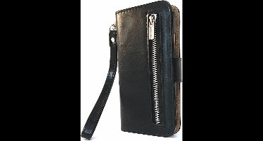 HEM hoesje geschikt voor Apple iPhone 12 Pro Max Zwarte Wallet / Book Case / Boekhoesje/ Telefoonhoesje met aparte pasjesflip en rits voor kleingeld