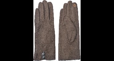 Juleeze Handschoenen Winter 8x24 cm Bruin 100% Polyester Handschoenen Dames
