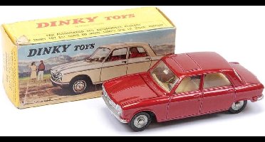 Peugeot 204 darkred metallic 1:43