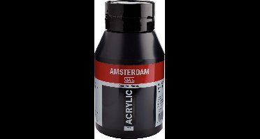 Acrylverf - 702 Lampenzwart - Amsterdam - 1000ml
