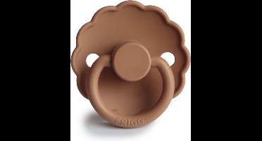 Frigg fopspeen - maat 1 0-6 maanden - 1 stuk - daisy - peach bronze