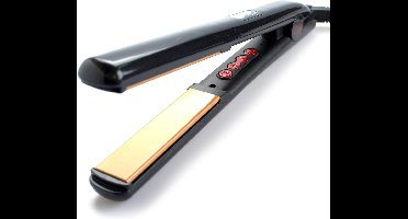 CHI G2 - Stijltang - Keramische platen - Ionische technologie - Mat zwart