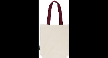 Stoffen boodschappentas met gekleurd hengsel (Natuur)