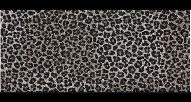 MD Entree - Design mat - Universal - Safari Beige - Vloerkleed - Antislip - Machine wasbaar - 67 x 150 cm