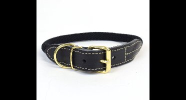 Duvo+ EXPLOR Forest Halsband Nylon Zwart L - 51-59cm/14mm