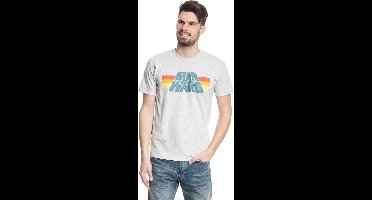 Star Wars Vintage 77 Heren T-shirt - gemêleerd grijs - 5XL