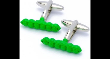 Manchetknopen - Doperwten Boontjes Groente