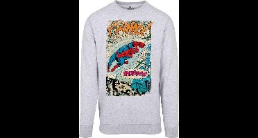Marvel Spiderman Crewneck sweater/trui -XL- Spiderman Ftanng Grijs