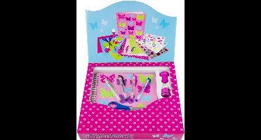 Haza Original Knutselset Scrapbook Meisjes Karton 18-delig