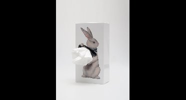 Spextrum Tissue Up Rabbit - tissuehouder - wit
