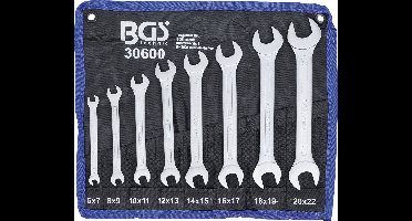 BGS - Steeksleutel set - 8 delig - 6mm tot 22mm - BGS30600