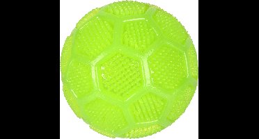 Flamingo Hondenspeelgoed Krico Dental Squeaky Bal - Groen - 10 cm