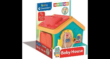Clementoni - Huisje met sloten - Montessori - Vanaf 18 maanden