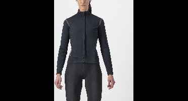 Castelli Windjack sterk waterafstotend Dames Zwart Zwart - PERFETTO RoS 2 W JACKET LIGHT BLACK BLACK - L