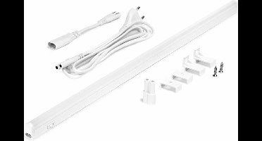 Ledmaxx LED Montagebalk met schakelaar 86cm 15W 1650lm 3000K | koppelbaar | Geen fitting | Warm Wit | 15 watt | 25.000 Branduren