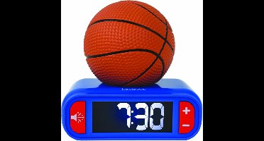 Digitale wekker met 3D Basketball nachtlampje en geluidseffecten