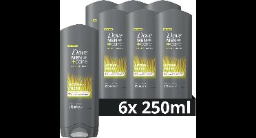 Dove Men+Care - Douchegel - Sport Active Fresh - 6 x 250 ml - Voordeelverpakking