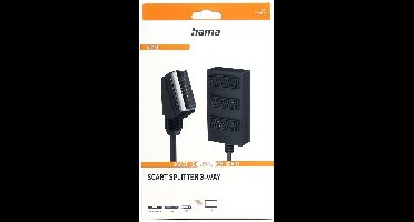 Hama Scart-verdeler 3-voudig