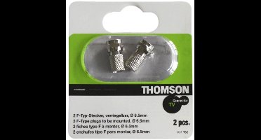 Set van 2 F-type connectoren