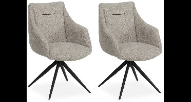 MX Sofa - Colin – Eetkamerstoelen – Dolphin – Set van 2