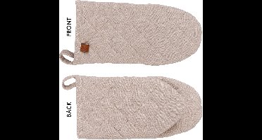 Ovenwant - Sand - Stoff