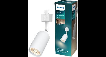 Philips EasyLink Shea - Spot - GU10 fitting - Maximaal wattage: 7W - Wit - Railverlichting