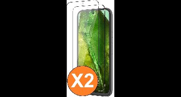 Screenprotector Beschermglas Geschikt voor Google Pixel 8a - Google Pixel 8a Screenprotector gehard glas - screenprotector Google Pixel 8a - 2 Stuks