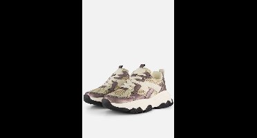 POSH by Poelman Sneakers beige Synthetisch - Maat 39