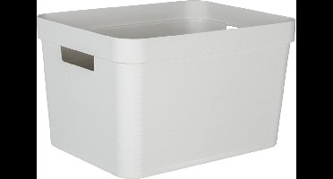 EDA Opbergbox STONE, 6 liter, PP, lauriergroen