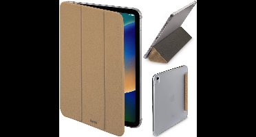 Hama Smart Case Hoes Beschermhoes voor Apple iPad A16 11" (11e gen. 2025) en iPad 10.9" (10e gen. 2022) Velvet Stijl Zand