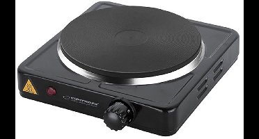 Esperanza EKH002K kookplaat Zwart Gesealde plaat 1 zone(s)