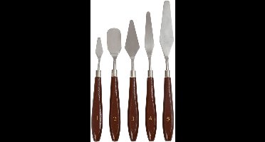 Paletmessen set, 5 assorti