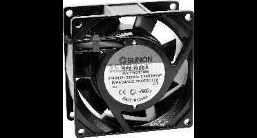 Sunon SF23080A2083HBL Axiaalventilator 230 V/AC 40.78 m³/h (l x b x h) 80 x 80 x 38 mm