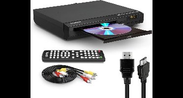 MKSS® Draagbare DVD Speler met Scherm - DVD Speler met HDMI Input -voor Laptop