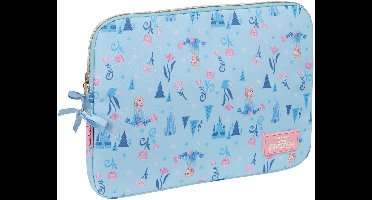 Laptophoes Frozen Ice magic Blauw 15,6'' 39,5 x 27,5 x 3,5 cm